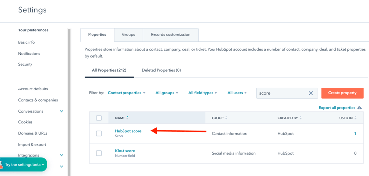 Update HubSpot Lead Score