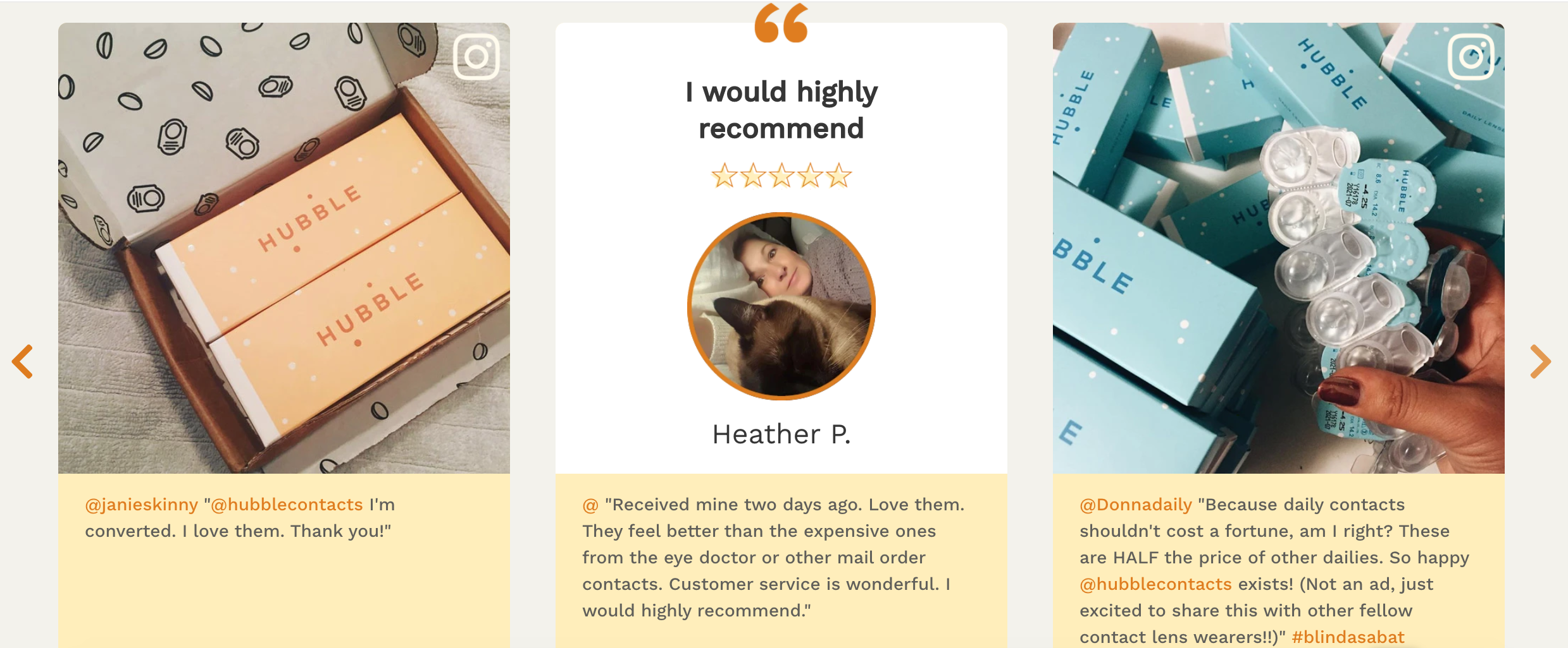 customer success stories testimonial pages